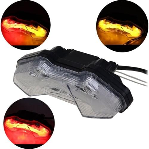 For Yamaha MT-09 FZ-09 MT09 FZ09 2013 2014 2015 2016-2017 Motorcycle LED Rear Tail Light Brake Turn Signals Integrated Taillight