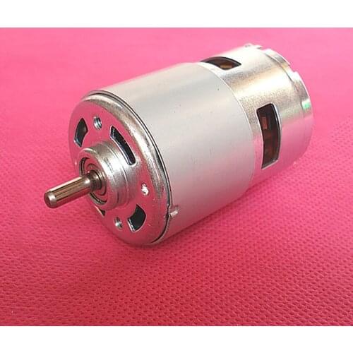 DC 3-24V Motor High Torque R755-8012 DC 12V High Speed Small Electric Motor Suitable for Ship Model,Child car Shaft diameter 5M