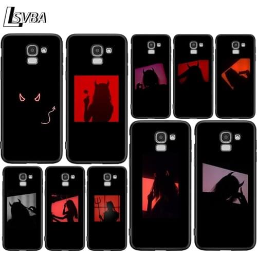Aesthetic Devil Woman For Samsung Galaxy J2 J3 J4 Core J5 J6 J7 J8 Prime duo Plus 2018 2017 2016 Silicone Phone Cover