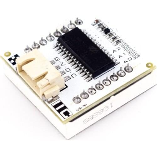 HW-572 I2C Dot Matrix Module 8x8 Digital Signal XH2.54x4 Terminal LED Dot Matrix Module Professional Chipset Modules