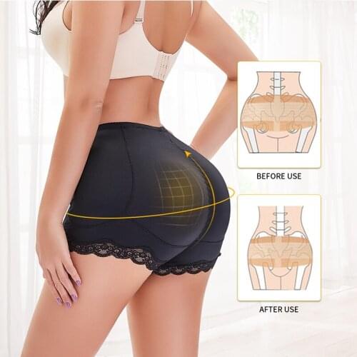 Fake Butt Lifter Shapewear Buttocks Padded Panties Fajas Panty Shorts Booty Lifter Shape Wear Hip Enhancer Body Shaper Padded