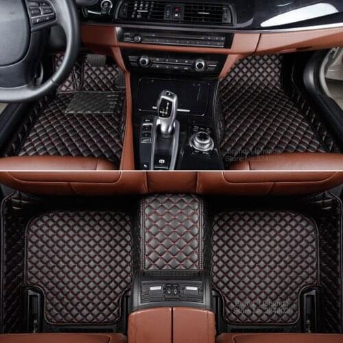 Custom fit car floor mats specially made for Audi R8 coupe spyder V8 V10 high quality luxury car full cover rugs carpets liners