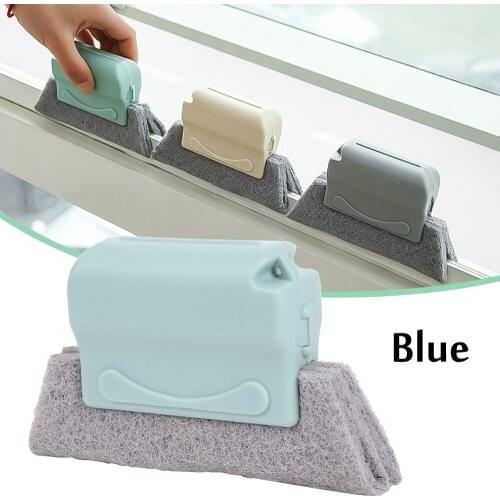 New 2PCS Window Groove Cleaning Cloth Window Cleaning Brush Window Slot Cleaner Brush Clean Window Slot Cleaner