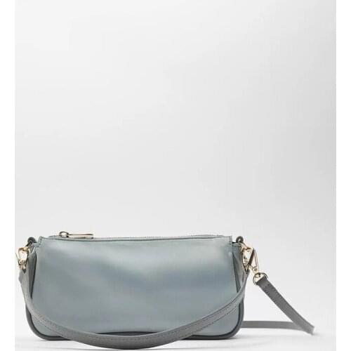 2020 New Designer Handbags for Women Blue Silk Satin Texture All-match Shoulder Messenger Bag Ladies Underarm Bags Louis Brand