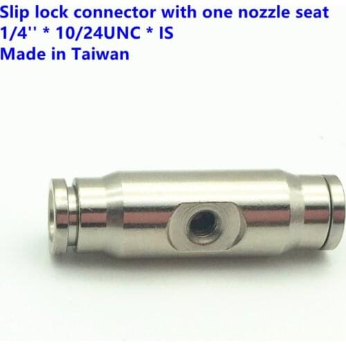 S315 Taiwan Slip Lock Connector with One Nozzle Seat Quick Coupling 1/4 size leak proof Nozzle Seats 5pcs/lot