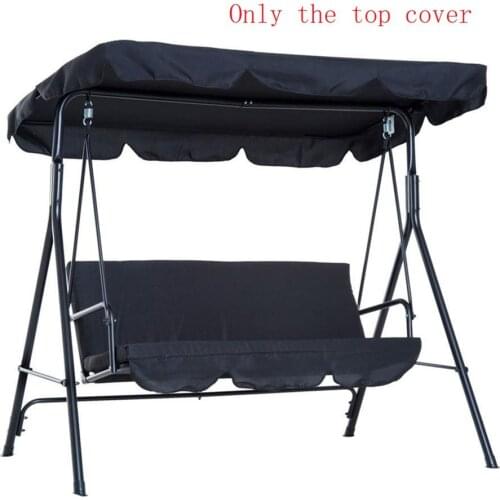 Garden courtyard swing sunshade roof cover Swing ceiling cover 190T polyester Outdoor swing ceiling cover