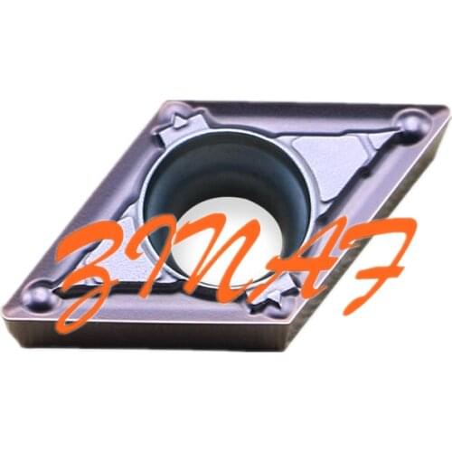 10pcs DCMT070204 DCMT070208-MV Carbide insert for External Turning Tool metal lathe DCMT070208 CNC turning insert Cutting tool