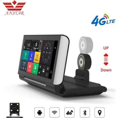 ANSTAR Recorder 4G Car DVR Camera GPS ADAS 6.86" Android Dashcam Registrar Full HD 1080P Video Registrator Dual Lens Dvrs