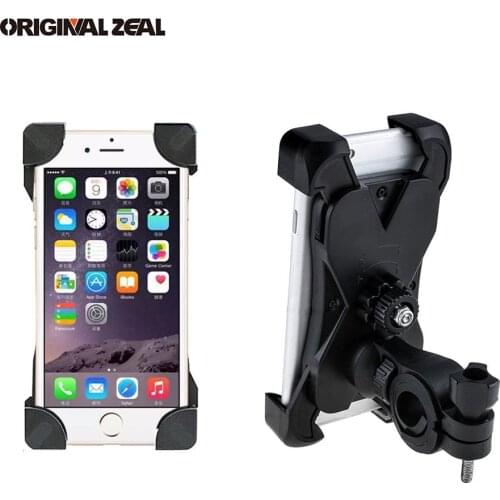 Anti Shake Fall Prevention Universal 360 Bicycle Phone Holder Clip soporte movil moto celular Stand Mount for iPhone Samsung