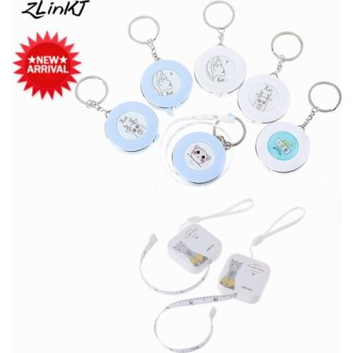 1pc 150cm/60" Tape Measures Portable Retractable Ruler Children Height Ruler Centimeter Inch Roll Tape Cartoon