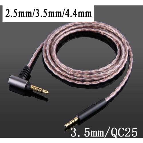 100% Brand New Cable For BOSE 700 AE2 OE2 QC25 QC35 PXC480 PXC550 DT240 Single Crystal Copper Headset Upgrade Balance Cable