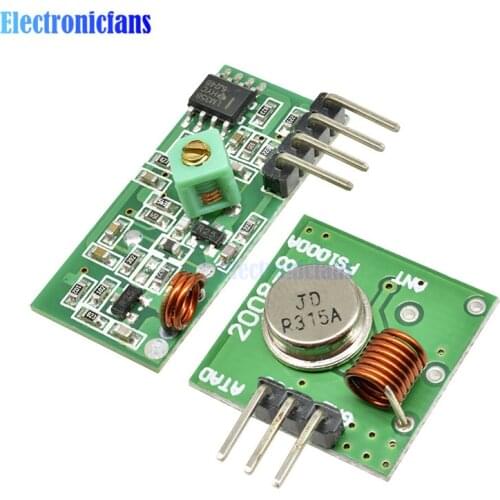 315Mhz RF transmitter and receiver link kit for for Arduino/ARM/MCU WL