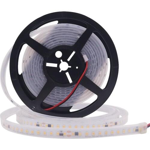 5M IP67 Waterproof LED Strip Light 220V 2835 SMD 120Leds/m Flexible Ribbon Tape Diode Tape Stripe Light for Decoration