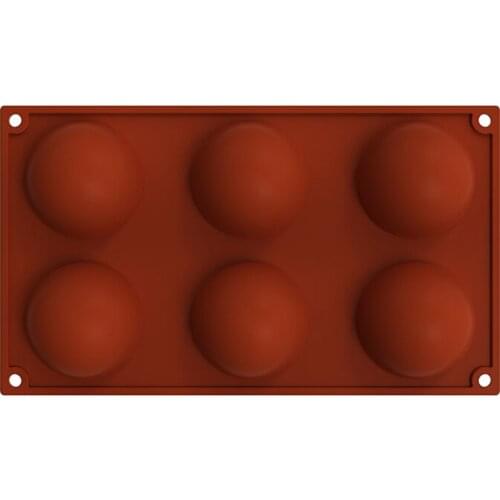 6 Round Flower Lace cooking tools fondant Shaped baking Cake Chocolate Sugar Silicone Craft Fondant Mold Tray candy mold