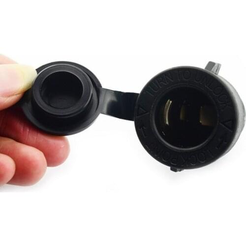 Car cigarette lighter assembly 12V-24v waterproof with cover car and motorcycle modified power cigarette lighter socket
