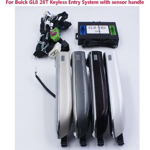 Keyless Entry System Keyless GO System for Buick GL8 28T with 1 car handle easy install no need cut wire