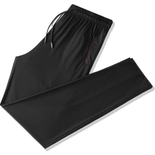 Summer Quick Dry Sweatpants Large Size 6xl 7xl 8xl 9xl Men Joggers Streetwear Loose Harem High Quality Pants Cool Trousers Male