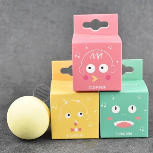 Pet Cat Vocal Toy Smart Gravity Ball Interactive Squeaky Frog /Bird /Cricket Sound For Cats Relieves Boredom Pets Supplies