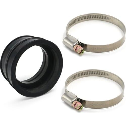 ATV Carburetor Interface Adapter Intake Manifold For Can Am CAN-AM Bombardier DS 650 BAJA X DS650 00-07 Carburetor Boot W/Clamps