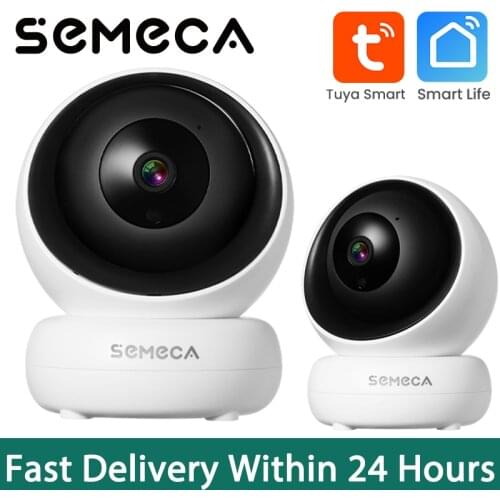Semeca 1080P Ip Camera Tuya Smart Automatic Tracking Home Security Indoor Camera Surveillance Wireless Wifi Camera Baby Monitor
