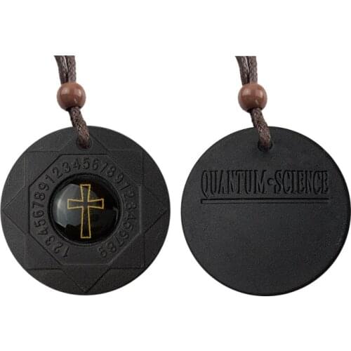 Quantum Scalar Energy Health Care Pendant Necklace with Negative Ions for EMF Protection-Vintage Men Women Jewelry