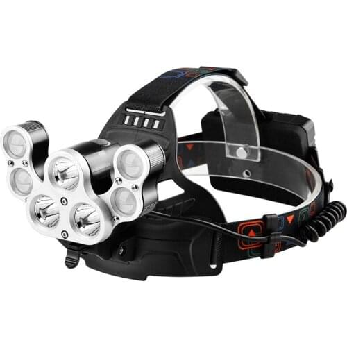 Headlamp super bright bright head-mounted 3000 rechargeable outdoor hunting miners lamp led luminous fishing flashlight