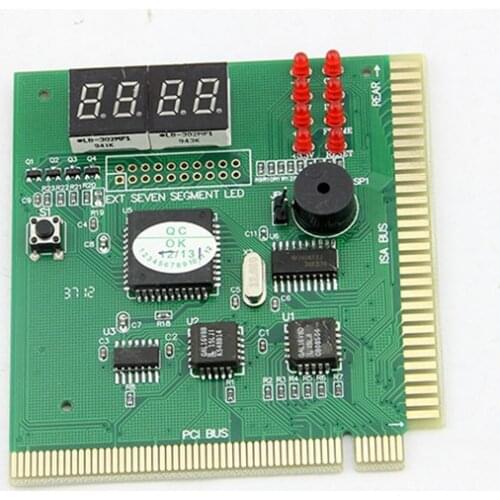 New 4-Digit LCD Display PC Analyzer Diagnostic Post Card Motherboard Post Tester indicator with LED for mian board