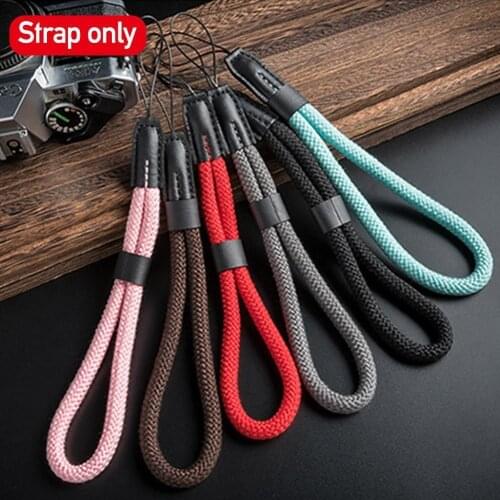 Polyester Cotton Digital Camera Wrist strap Hand Grip For Fujifilm Canon Nikon Sony Polaroid Pentax Panasonic Camera Strap