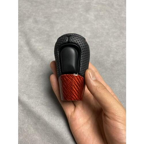 Fit for MAZDA 3 6 CX45 ATENZA 3 Axela carbon fiber shift knob gear paddle lever gear head handball