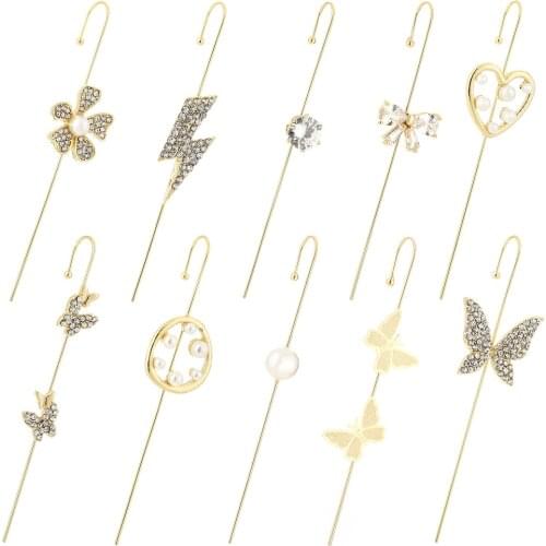 Ear Cuff Earings Fake Piercing No Piercing Clip On Earrings Tassel Earcuff For Women boucle oreille femme aretes de mujer