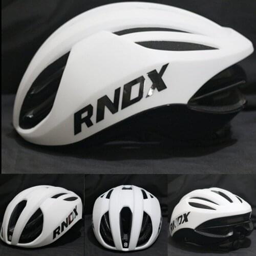 RNOX Road Bicycle Helmet Red Cycling Helmet PC Shell EPS Foam Mtb Men Aero Sport Bike Cap Tld Evade Prevail Size M 52~58cm D