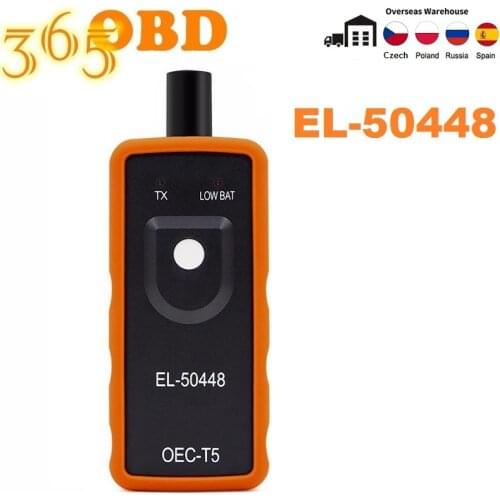 TPMS EL-50448/EL-50449 OEC-T5 Tire Pressure Monitoring System EL50448 Plus TPMS Reset Tool 50448+ 2IN1 TPMS Activation Tool