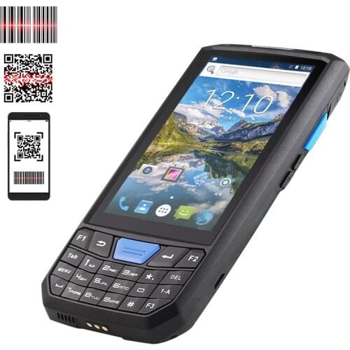 8MP Camera Android 8.1 PDA Handheld POS Terminal 1D Barcode Scanner Data Collector Inventory 4G WiFi with 4.5 Inch Touchscreen