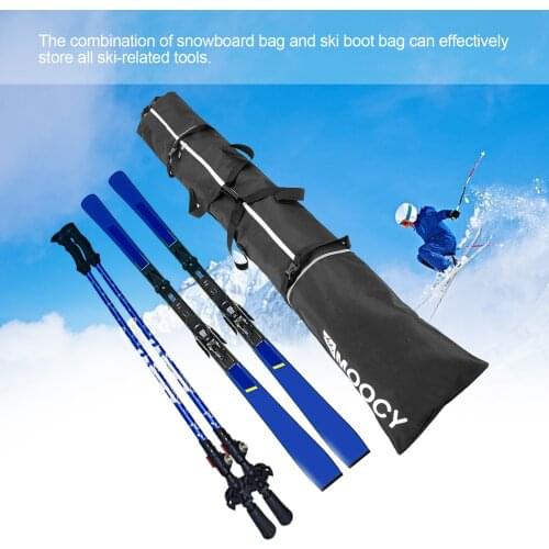 Snowboard And Boot Bag Boots Snowboard Padded Storage Bag Skiing Backpack Scratch Resistant Winter Snowboard Protective Case