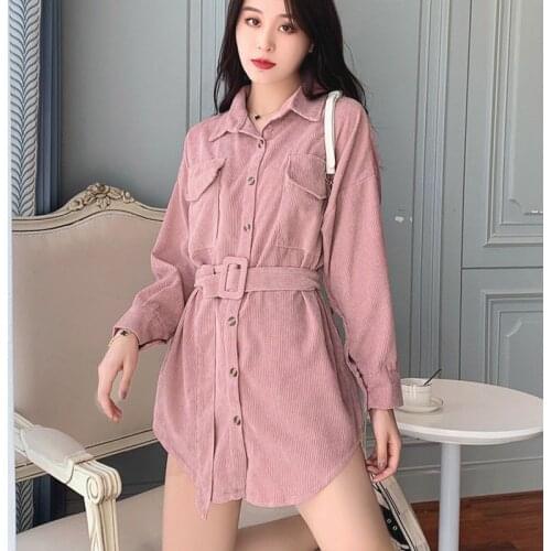 Yhzbhzym Women's Corduroy Shirts