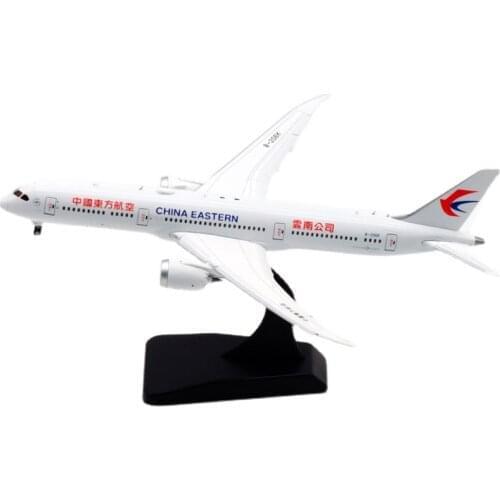 1:400 Scale China Eastern Airways B787-9 Airlines Model with Base Alloy Aircraft For Collectible Souvenir Show Gift Toys
