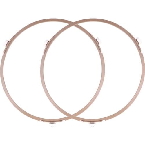 2pcs Wheel Circle Base Plate Bracket Microwave Rack Plate Support Ring