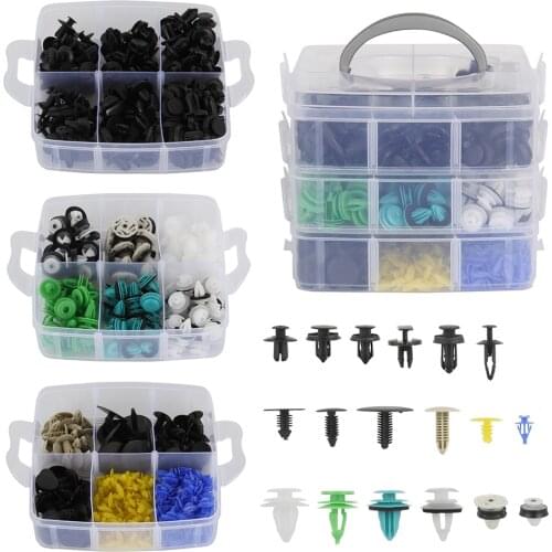 500pcs box type buckle set buckle auto door panel lining bumper buckle door panel snap clip