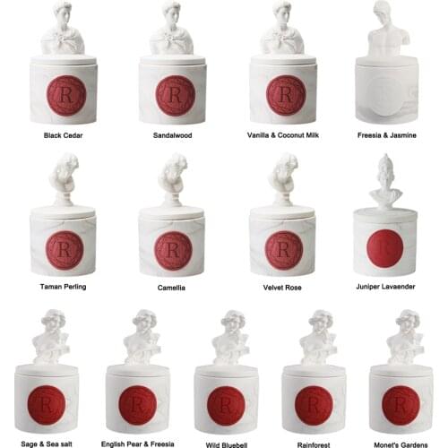 Scented Candle Coconut Wax Aromatherapy Candle INS Office Nursery Decorative Photo Props