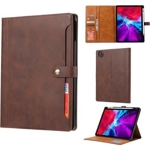 Tablet Case For 2020 Ipad 8th 10.2 For Ipad 5 6 7 8 9 Pro11 Mini Air 4 2019 Cover Full Protective Shell With Card Pouch Holder