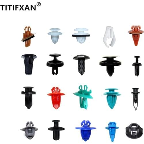 For Toyota Mark Tacoma Mirai Car Bumper Fender Wheel Arch Door Panel Trim Roof Cover Trunk Strip Snap Rivet Fastener Clips Kit