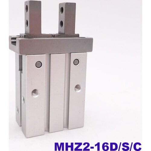GOGO High quality double acting air gripper cylinder MHZ2-16D/D1/D2 MHZ2-16S/C SMC type mini pneumatic single acting cylinder