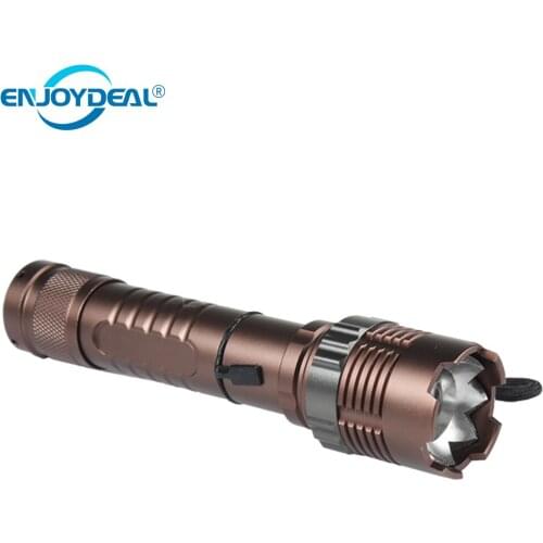 Hot 2000LM Zoom in/out 5-Mode T6 LED Flashlight Torch Charger Waterproof Lamp Torch Hunting Flash Light Lantern For Camping