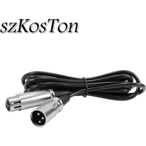 3-pin XLR Male to XLR Female Cannon Cable Cord for bm 800 Studio Microphone XLR Audio Cable for Karaoke Microphone bm 800