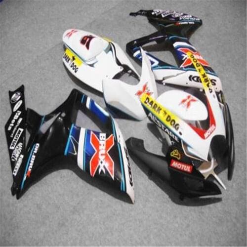 Yellow&red& blue&black for GSX R600 R750 06-07 GSXR 600 750 GSXR600 GSXR750 GSX-R600 GSX-R750 K6 06 07 2006 2007 fairing kit