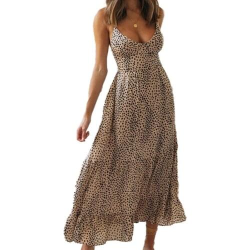 Luckeyxuan Open Summer Dresses