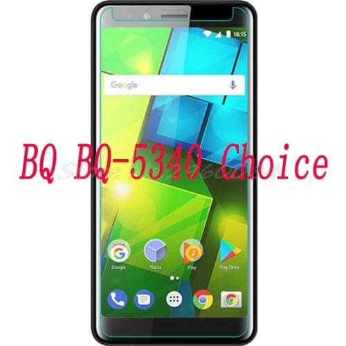 2PCS NEW Screen Protector mobile phone For BQ BQ-5340 Choice 5340 9H Tempered Glass Film Protective Screen Cover