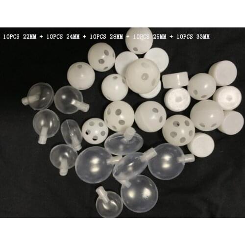 50pcs mixture Pet Baby Squeakers Rattle Ball Noise Maker Insert Dog Toy