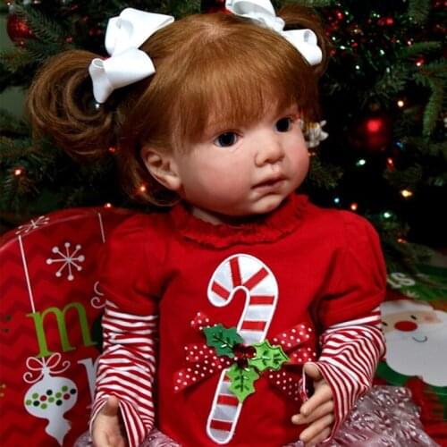 Reborn doll kit DIY 28"silicone baby doll reborn toddler mould unpainted reborn kit parts