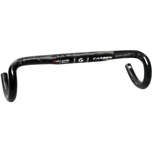 Newest ASIACOM-ACM SLX3 Road bike UD full carbon fibre handlebar carbon bicycle bent bar square 31.8*400/420/440mm Free Shipping